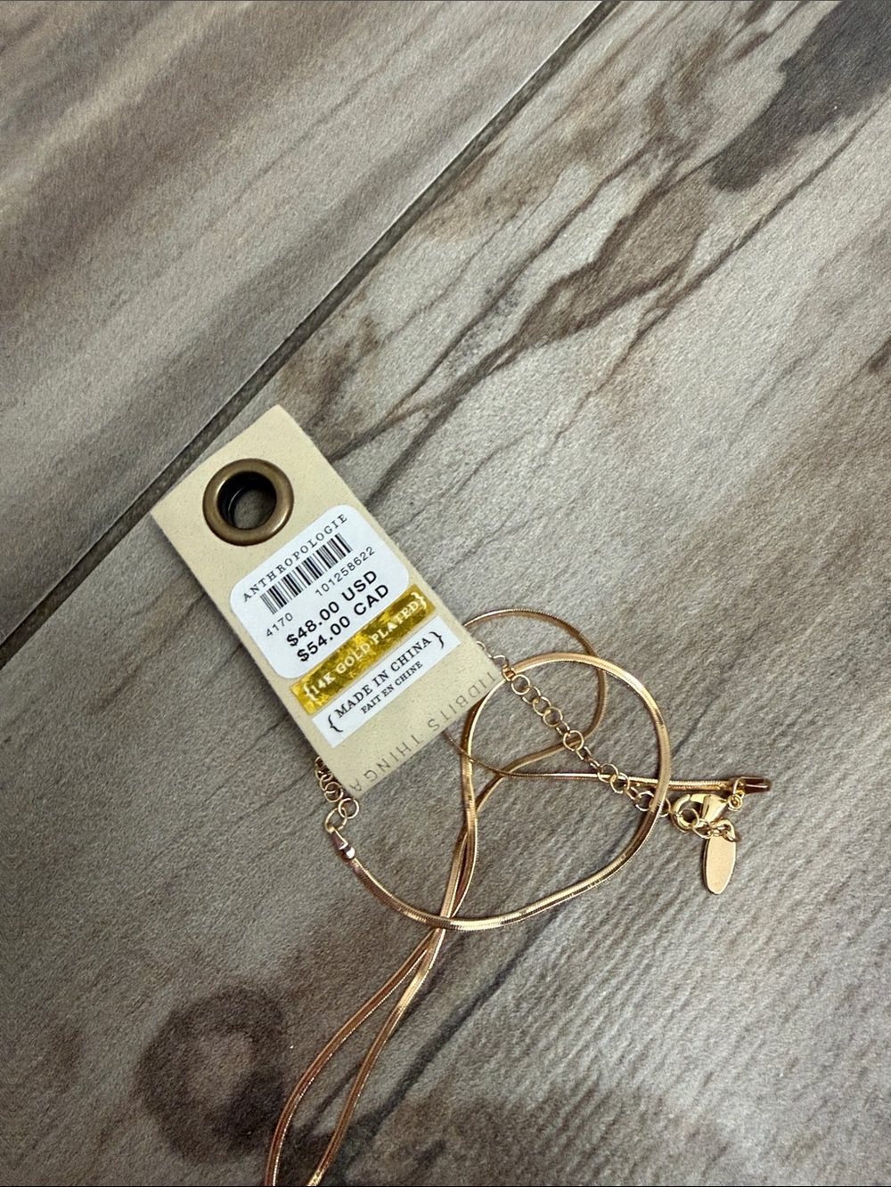 Anthropologie lariat necklace - Picture 2 of 2